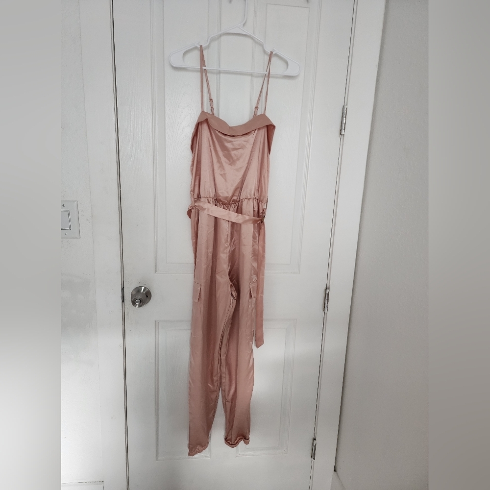 Bailey Blue‎ jumpsuit, pink, size medium